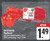 EDEKA Taucha - Paprika rot Angebot im Prospekt Paprika rot bei EDEKA im Taucha Prospekt für 1,49 €