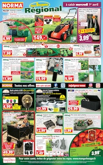 Catalogue Norma à Woippy cette semaine, valable du 01/04/2026 au 07/04/2026 Prospectus Norma à Woippy, "Votre Discounter Régional", 14 pages de promos valables du 01/04/2026 au 07/04/2026
