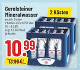 Mineralwasser im Angebot bei Trinkgut in Krefeld Mineralwasser Angebote von Gerolsteiner bei Trinkgut Krefeld für 10,99 €