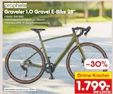 Netto Marken-Discount Altenbeken - Graveler 1.0 Gravel E-Bike 28“ Angebot im Prospekt Graveler 1.0 Gravel E-Bike 28“ bei Netto Marken-Discount im Altenbeken Prospekt für 1.799,00 €