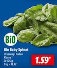 Bio Baby Spinat im Angebot bei Lidl in Wermelskirchen Bio Baby Spinat Angebote bei Lidl Wermelskirchen für 1,59 €