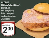 Hüttenfleischkäse-Brötchen im Angebot bei GLOBUS in Koblenz Hüttenfleischkäse-Brötchen Angebote von GLOBUS bei GLOBUS Koblenz für 2,00 €
