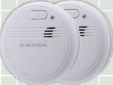 Promo Lot 2 détecteurs de fumée à 14,90 € dans le catalogue Intermarché Super à L'Isle-Jourdain