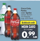 Coca-Cola oder Fanta oder Sprite Angebote bei famila Nordwest Damme für 0,99 €
