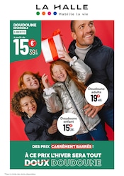 Manteau Femme Angebote im Prospekt "À CE PRIX L'HIVER SERA TOUT DOUDOUNE" von La Halle auf Seite 1