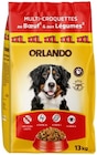 Croquettes pour chien - ORLANDO en promo chez Lidl Nantes à 11,99 €