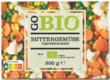 Buttergemüse oder Blattspinat Angebote von GO BIO bei Netto mit dem Scottie Rostock