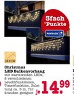 Christmas LED Balkonvorhang Angebote von DEKOR bei E center Offenbach für 14,99 €