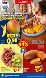 Promos Mangue dans le catalogue "Faites briller les fêtes à prix minis !" de Lidl à la page 2 Promos Mangue dans le catalogue "Faites briller les fêtes à prix minis !" de Lidl à la page 2