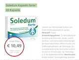 Kapseln forte von Soledum im aktuellen LINDA Partnerapotheke Prospekt