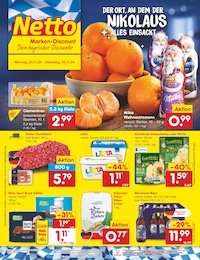 Netto Marken-Discount Prospekt für Regensburg: "Aktuelle Angebote", 55 Seiten, 25.11.2024 - 30.11.2024