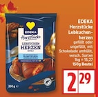 Herzstücke Lebkuchenherzen von EDEKA für 2,29 € bei EDEKA im Angebot Herzstücke Lebkuchenherzen von EDEKA im aktuellen EDEKA Prospekt