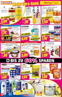 Eis im Norma Prospekt "Mehr fürs Geld" mit 19 Seiten (Stuttgart)