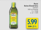 Natives Olivenöl Extra Classico Angebote von Monini bei diska Dresden für 5,99 €