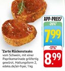 Zarte Rückensteaks bei E center im Prospekt "" für 7,99 €