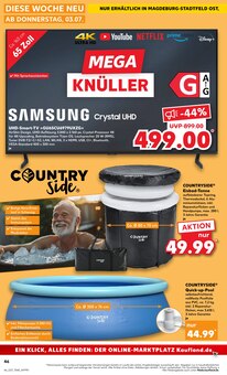 Fernseher im aktuellen Kaufland Prospekt (Magdeburg) Fernseher im Kaufland Prospekt "Aktuelle Angebote" mit 62 Seiten (Magdeburg)