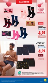 Chaussettes Angebote im Prospekt "Le vrai prix des bonnes choses" von Lidl auf Seite 15