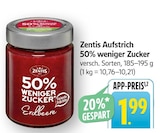 Aufstrich 50% weniger Zucker Erdbeere im Angebot bei E center in Trier Aufstrich 50% weniger Zucker Erdbeere Angebote von Zentis bei E center Trier für 1,99 €