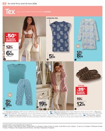 Offre Pyjama Femme dans le catalogue Carrefour du moment à la page 10