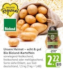 Bio Bioland-Kartoffeln Angebote von Bioland bei E center Pirmasens für 2,22 €