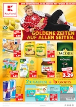 Kaufland Prospekt für Pliezhausen mit 44 Seiten Kaufland Prospekt für Pliezhausen: "GOLDENE ZEITEN AUF ALLEN SEITEN", 44 Seiten, 25.02.2021 - 03.03.2021