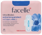 Ultra Binden von facelle für 0,89 € bei Rossmann im Angebot Ultra Binden von facelle im aktuellen Rossmann Prospekt