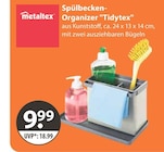 Spülbecken-Organizer Tidytex von Metaltex im aktuellen V-Markt Prospekt für 9,99 €