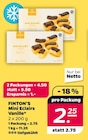 Mini Eclairs Vanille von FINTON'S im aktuellen Netto mit dem Scottie Prospekt für 2,25 €