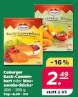 Back-Camembert oder Mozzarella-Sticks von Coburger für 2,49 € bei Netto mit dem Scottie im Angebot Back-Camembert oder Mozzarella-Sticks von Coburger im aktuellen Netto mit dem Scottie Prospekt