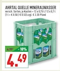 Aktuelle Mineralwasser Angebote bei Marktkauf in Köln Aktuelles Mineralwasser Angebot bei Marktkauf in Köln ab 4,49 €