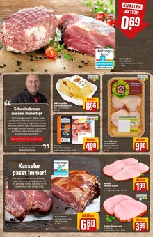 Schweinebraten im REWE Prospekt "Dein Markt" mit 35 Seiten (Jena)