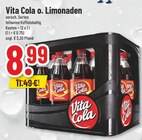 Aktuelles Vita Cola o. Limonaden Angebot bei Trinkgut in Viersen ab 8,99 €