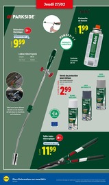 Outils De Jardin Angebote im Prospekt "Offres Flash !" von Lidl auf Seite 34