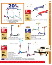 Trottinette Angebote im Prospekt "LA SAISON DES JOUETS EST OUVERTE" von Carrefour auf Seite 79