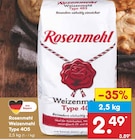 Mehl im Netto Marken-Discount Prospekt Weizenmehl Type 405 von Rosenmehl im aktuellen Netto Marken-Discount Prospekt für 2,49 €