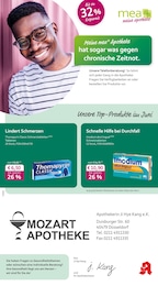 mea - meine apotheke Prospekt für Düsseldorf: "Unsere Juni-Angebote", 4 Seiten, 01.06.2025 - 30.06.2025