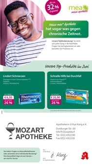 Aktueller mea - meine apotheke Prospekt "Unsere Juni-Angebote" für Düsseldorf Aktueller mea - meine apotheke Prospekt für Düsseldorf mit Seiten