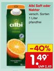 Aktuelles Saft oder Nektar Angebot bei Netto Marken-Discount in Osnabrück ab 1,49 €