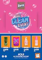 Catalogue Meubles & Décorations B&M en cours à Coquelles et alentours, "BIG CLEAN EVENT", 18 pages, 20/08/2025 - 02/09/2025