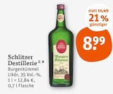 Aktuelles Burgenkümmel Likör Angebot bei tegut in Mannheim ab 8,99 €