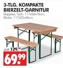 Kompakte Bierzelt-Garnitur im Angebot bei Wreesmann in Zwickau Kompakte Bierzelt-Garnitur Angebote bei Wreesmann Zwickau für 69,99 €