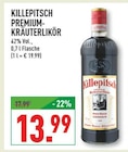 Aktuelle Likör Angebote bei Marktkauf in Bottrop Aktuelles Killepitsch Premium-Kräuterlikör Angebot bei Marktkauf in Bottrop ab 13,99 €