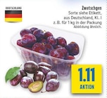 diska - Zwetschen Angebot im Prospekt Zwetschen bei diska im Prospekt "" für 1,11 €
