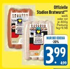 Offizielle Stadion Bratwurst weiß bei EDEKA im Untermeitingen Prospekt für 