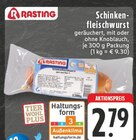 Schinkenfleischwurst Angebote von Rasting bei EDEKA Moers für 2,79 €