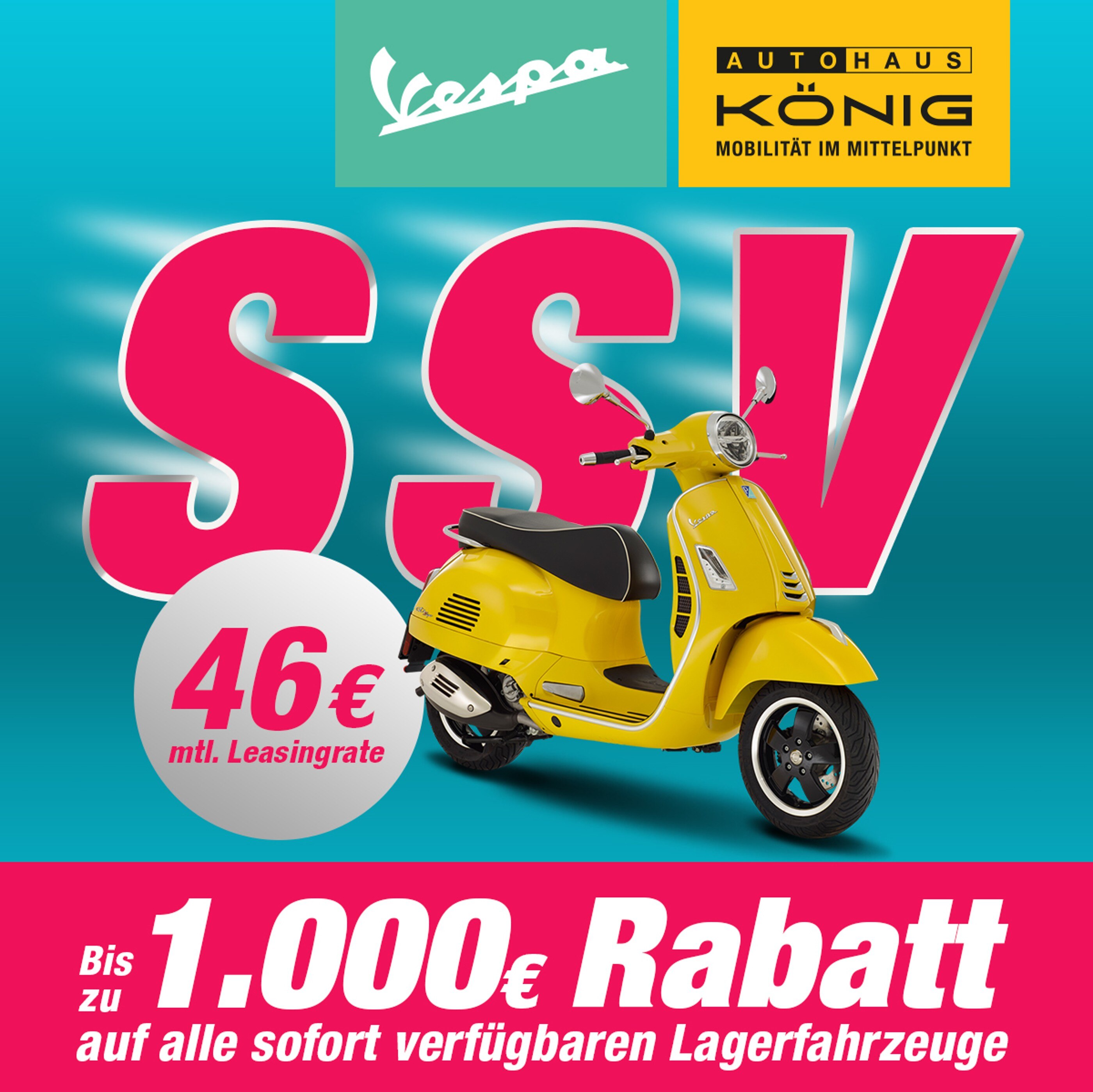 Autohaus König Prospekt für Hamburg mit 1 Seite Autohaus König Prospekt für Hamburg: "SSV", 1 Seite, 10.09.2021 - 30.09.2021