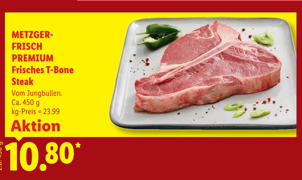 Frisches T-Bone Steak