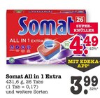 Somat All in 1 Extra Angebote von Somat bei E center Rastatt für 4,49 €