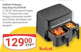 GLOBUS - Heißluft-Fritteuse Dual Easy Fry EY901N Angebot im Prospekt Heißluft-Fritteuse Dual Easy Fry EY901N bei GLOBUS im Prospekt "" für 129,00 €