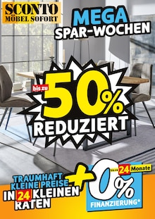 Sconto SB Prospekt MEGA SPAR-WOCHEN mit  Seite